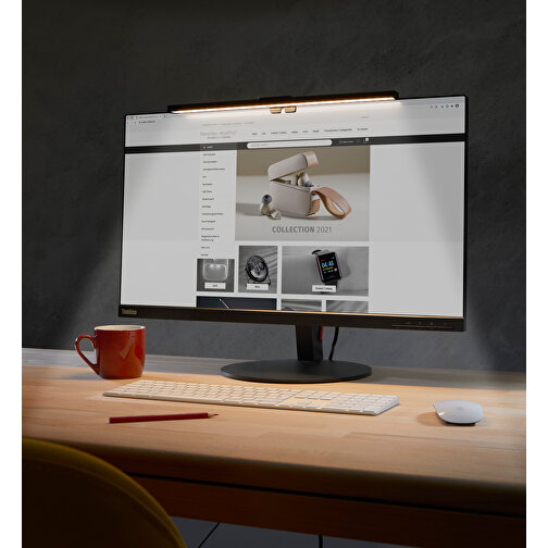 USB-skjermlampe for lyst og økonomisk arbeid på kontoret og hjemmekontoret, Bilde 3