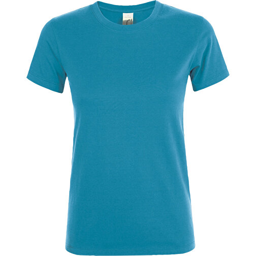 T-Shirt - Regent Women , Sol´s, aqua, Baumwolle, XXL, 69,00cm x 53,00cm (Länge x Breite), Bild 1