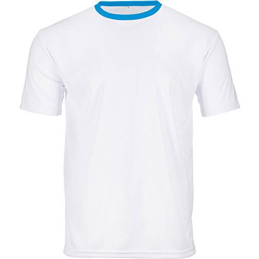 Regular T-Shirt Individuell - Vollflächiger Druck , karibikblau, Polyester, M, 70,00cm x 104,00cm (Länge x Breite), Bild 1