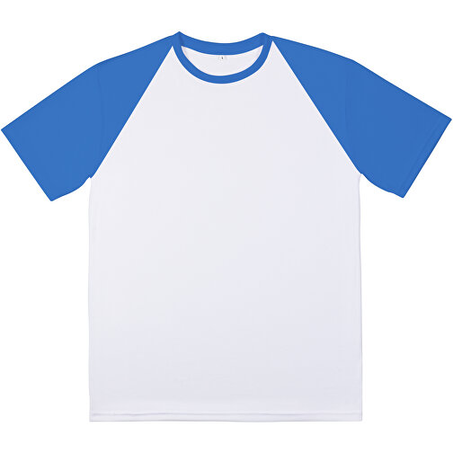 Reglan T-Shirt Individuell - Vollflächiger Druck , hellblau, Polyester, 3XL, 80,00cm x 132,00cm (Länge x Breite), Bild 5