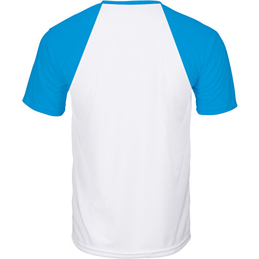 Reglan T-Shirt Individuell - Vollflächiger Druck , karibikblau, Polyester, XL, 76,00cm x 120,00cm (Länge x Breite), Bild 2