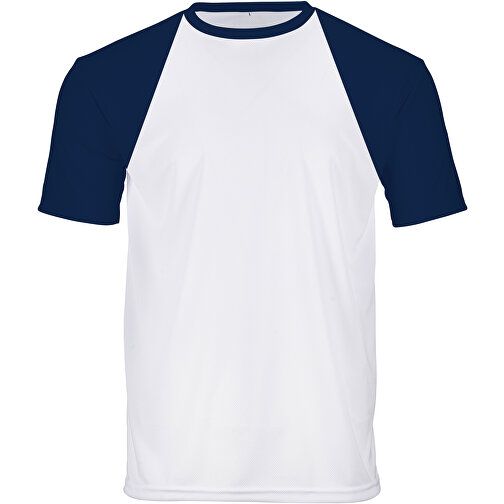 Reglan T-Shirt Individuell - Vollflächiger Druck , dunkelblau, Polyester, XL, 76,00cm x 120,00cm (Länge x Breite), Bild 1