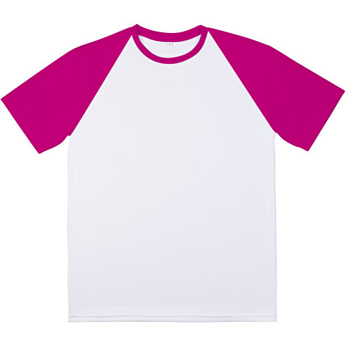 Reglan T-Shirt Individuell - Vollflächiger Druck , pink, Polyester, S, 68,00cm x 96,00cm (Länge x Breite), Bild 5