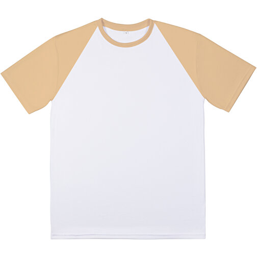 Reglan T-Shirt Individuell - Vollflächiger Druck , champagner, Polyester, S, 68,00cm x 96,00cm (Länge x Breite), Bild 5