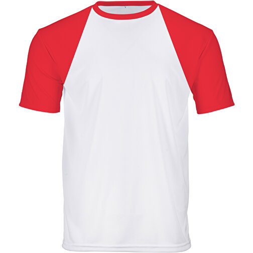 Reglan T-Shirt Individuell - Vollflächiger Druck , rot, Polyester, XL, 76,00cm x 120,00cm (Länge x Breite), Bild 1