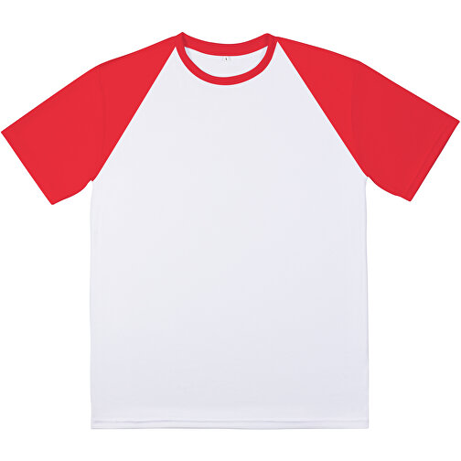 Reglan T-Shirt Individuell - Vollflächiger Druck , rot, Polyester, XL, 76,00cm x 120,00cm (Länge x Breite), Bild 5