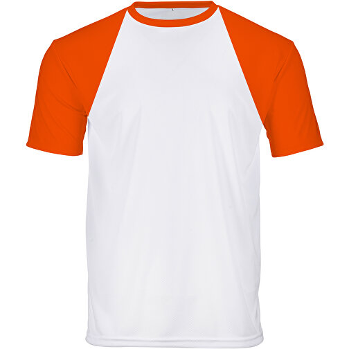 Reglan T-Shirt Individuell - Vollflächiger Druck , orange, Polyester, XL, 76,00cm x 120,00cm (Länge x Breite), Bild 1