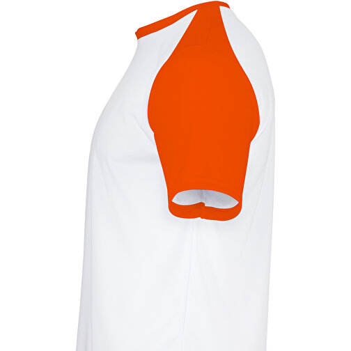 Reglan T-Shirt Individuell - Vollflächiger Druck , orange, Polyester, 3XL, 80,00cm x 132,00cm (Länge x Breite), Bild 4