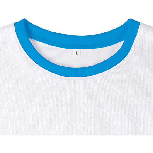 Regular T-Shirt Individuell - Vollflächiger Druck , karibikblau, Polyester, S, 68,00cm x 96,00cm (Länge x Breite), Bild 3