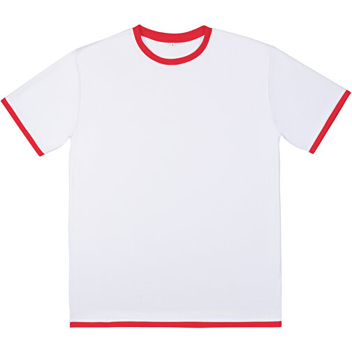 Regular T-Shirt Individuell - Vollflächiger Druck , rot, Polyester, 3XL, 80,00cm x 132,00cm (Länge x Breite), Bild 6