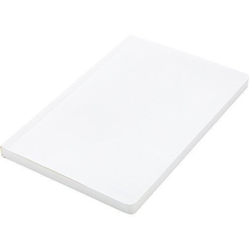 Impact Softcover A5 Notizbuch Mit Steinpapier, Weiß , weiß, Steinpapier, 21,10cm x 1,10cm (Länge x Höhe), Bild 2