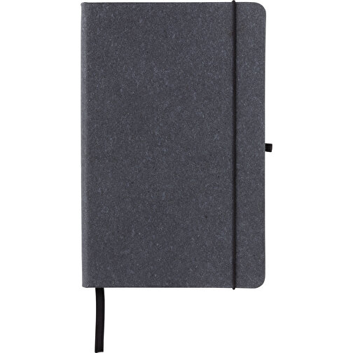 A5 hardcover notesbog i genbrugs læder, Billede 4