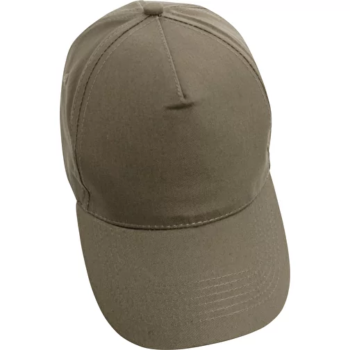 Casquette 5 panneaux en coton recyclé 190 gr IMPACT, Image 6