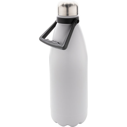 Große Vakuum Stainless Steel Flasche 1,5L, Off White , off white, Edelstahl, 33,50cm (Höhe), Bild 5