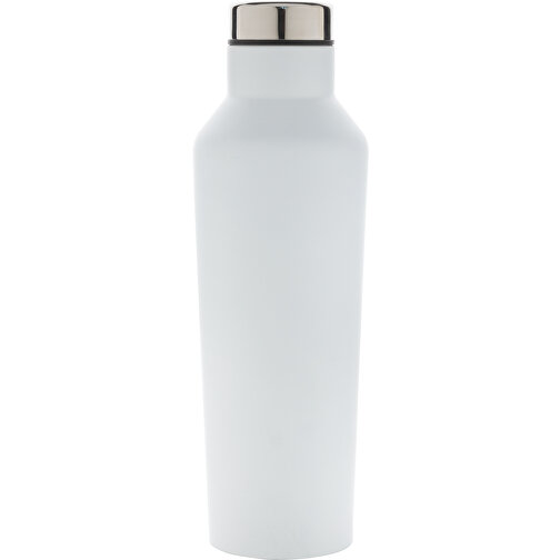 Moderne Vakuum-Flasche Aus Stainless Steel, Weiß , weiß, Edelstahl, 24,50cm (Höhe), Bild 2
