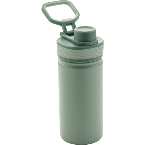 Sport Vakuum-Flasche Aus Stainless Steel 550ml, Grün , grün, Edelstahl, 20,00cm (Höhe), Bild 2