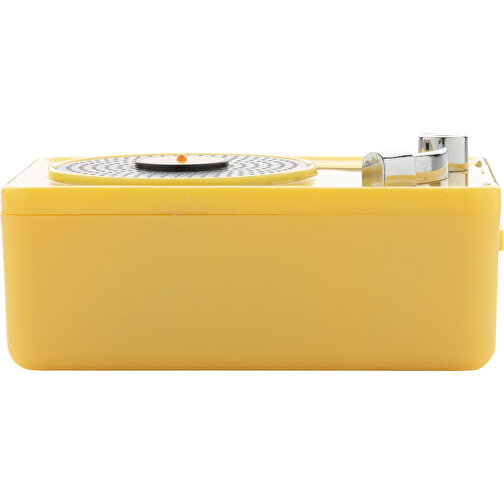 Mini Vintage Kabelloser 3W Lautsprecher, Gelb , gelb, ABS, 7,50cm x 5,00cm (Länge x Höhe), Bild 3