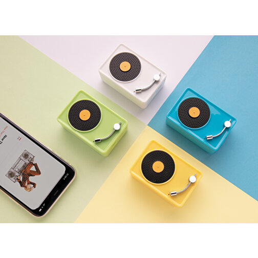 Mini speaker wirelss 3W vintage, Immagine 9