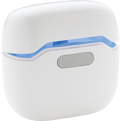 TWS Ohrhörer In UV-C Sterilisations Lade-Case, Weiß , weiß, ABS, 5,30cm x 4,90cm (Länge x Höhe), Bild 2