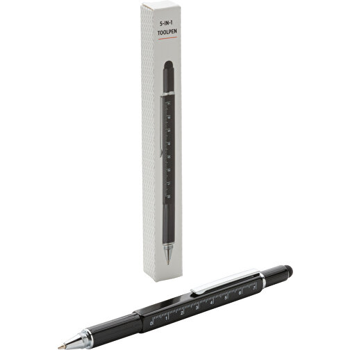 Penna multiattrezzo 5 in 1 in alluminio, Immagine 8