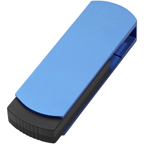 USB-Stick COVER 128GB , Promo Effects MB , blau MB , 131 GB , Kunststoff/Aluminium MB , 3 - 10 MB/s MB , 5,40cm x 0,85cm x 1,70cm (Länge x Höhe x Breite), Bild 1