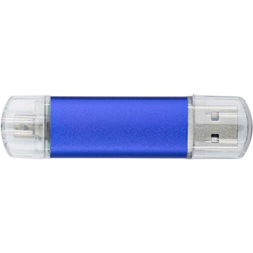 USB-Stick ALU SMART 2.0 128GB , Promo Effects MB , dunkelblau MB , 131 GB , Aluminium MB , 3 - 10 MB/s MB , 3,80cm x 1,75cm (Länge x Breite), Bild 2