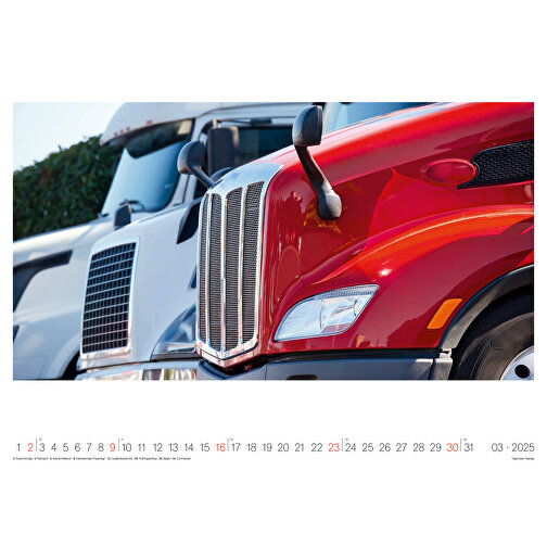 Trucks On The Road , Papier, 35,50cm x 42,00cm (Höhe x Breite), Bild 4
