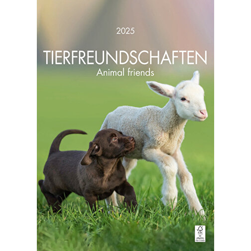 Tierfreundschaften – Animal Friends , Papier, 47,80cm x 29,70cm (Höhe x Breite), Bild 1