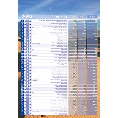 Mondkalender , Papier, 34,00cm x 23,70cm (Höhe x Breite), Bild 4