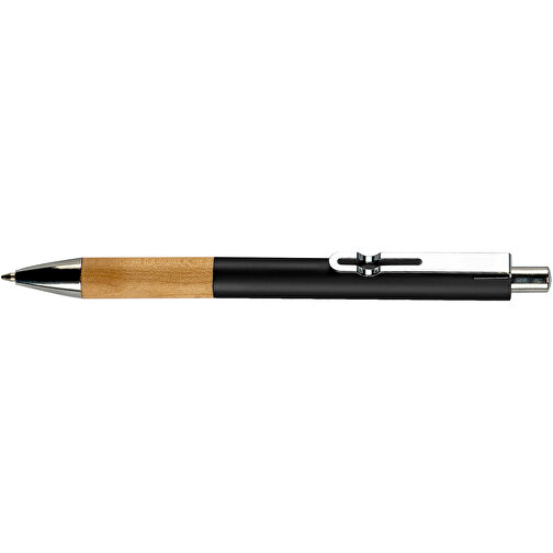 Bolígrafo metálico con empuñadura de madera, Imagen 3