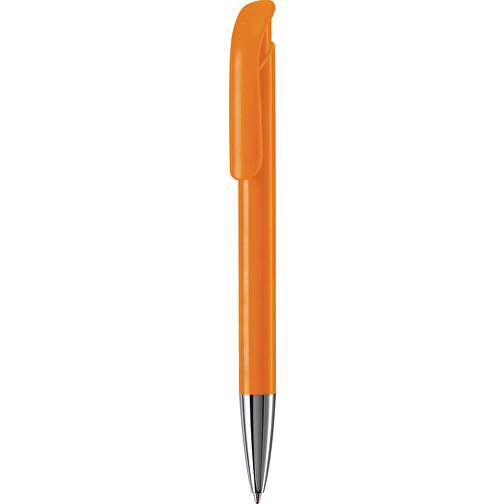 Kugelschreiber Atlas Hardcolour Mit Metallspitze , orange, ABS & Metall, 14,60cm (Länge), Bild 1