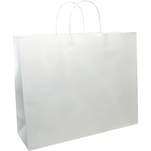 Sac de transport BASIC avec cordons en papier torsadé, 36 x 12 x 30 cm, Image 2