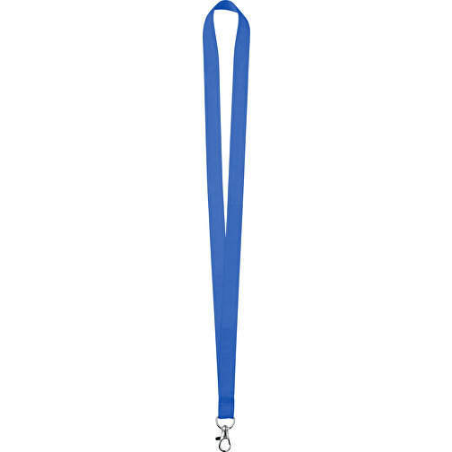 20 Mm Satin Lanyard , hellblau, Satin, 90,00cm x 2,00cm (Länge x Breite), Bild 1