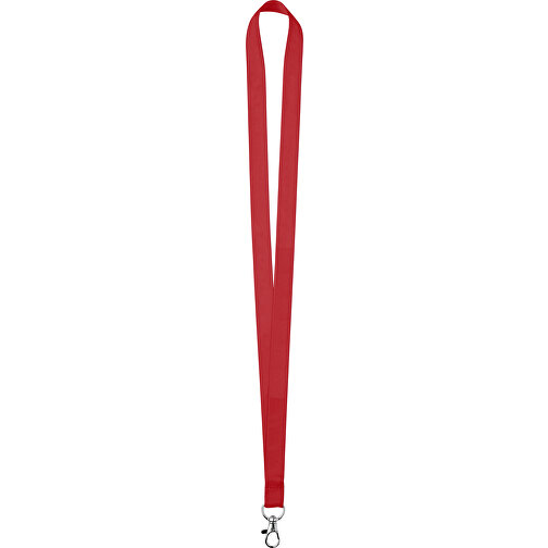 20 Mm Satin Lanyard , chili, Satin, 90,00cm x 2,00cm (Länge x Breite), Bild 1