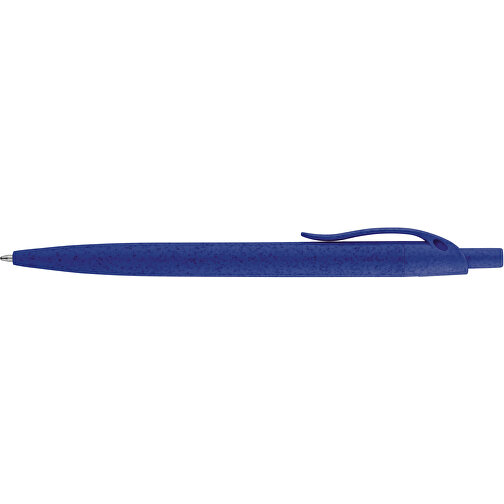 CAMILA. Kugelschreiber Aus Weizenstrohfaser Und ABS , königsblau, Weizenstrohfaser und ABS, , Bild 3