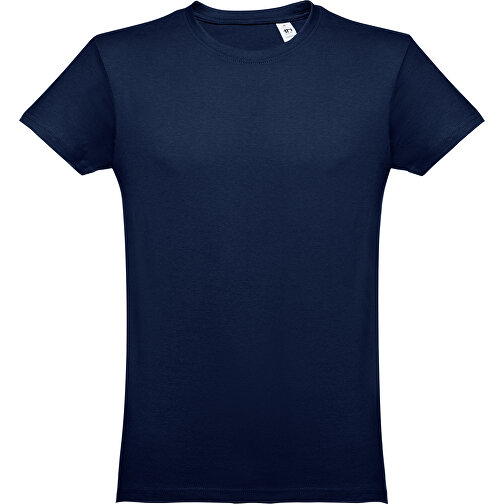 THC LUANDA. Herren-T-Shirt Aus Baumwolle Im Schlauchformat , blau, 100% Baumwolle, XXL, 79,00cm x 62,00cm (Länge x Breite), Bild 1