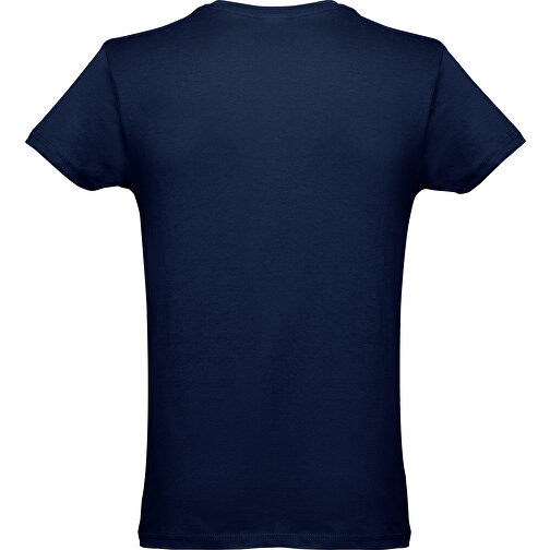 THC LUANDA. Herren-T-Shirt Aus Baumwolle Im Schlauchformat , blau, 100% Baumwolle, M, 72,00cm x 53,00cm (Länge x Breite), Bild 2