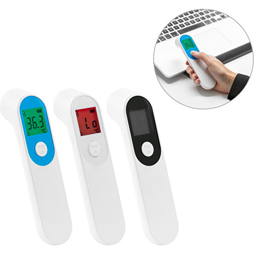 LOWEX. Digital-Thermometer , hellblau, ABS, , Bild 5