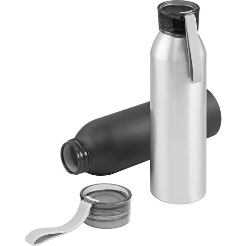 RIO. 660 ML Aluminium-Sportflasche , schwarz, Aluminium, , Bild 2