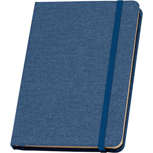 BOYD. A5 Notizbuch Aus RPET Mit Linierten Blättern , blau, rPET, , Bild 1