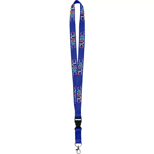 Lanyard en polyester imprimé en 3D, 10 mm, Image 1