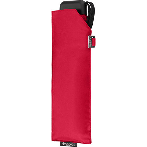 Doppler Regenschirm Carbonsteel Slim , doppler, rot, Polyester, 22,00cm (Länge), Bild 2