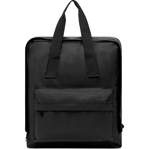 Rucksack HIP , schwarz, 600D Polyester, 34,50cm x 9,50cm x 28,00cm (Länge x Höhe x Breite), Bild 2