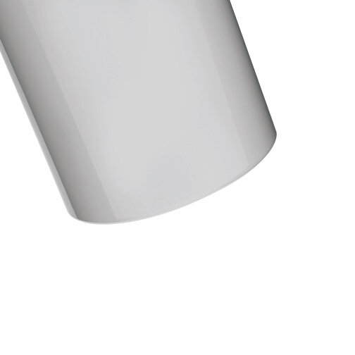 Aluminium Trinkflasche ECO TRANSIT , weiß, Aluminium / Edelstahl / Bambus, 19,00cm (Höhe), Bild 7