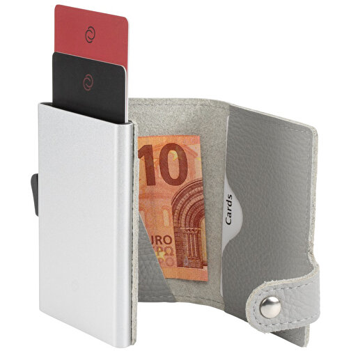 C-Secure RFID Börse , grau, Donato Rindleder, 10,00cm x 6,50cm (Länge x Breite), Bild 2