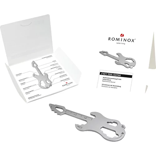 Set de cadeaux / articles cadeaux : ROMINOX® Key Tool Guitar (19 functions) emballage à motif Viel, Image 2