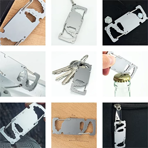 Set de cadeaux / articles cadeaux : ROMINOX® Key Tool Link (20 functions) emballage à motif Viel G, Image 4