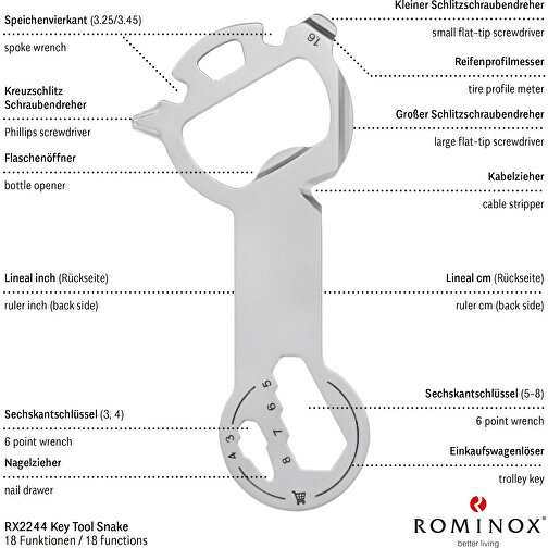 Set de cadeaux / articles cadeaux : ROMINOX® Key Tool Snake (18 functions) emballage à motif Viel , Image 9