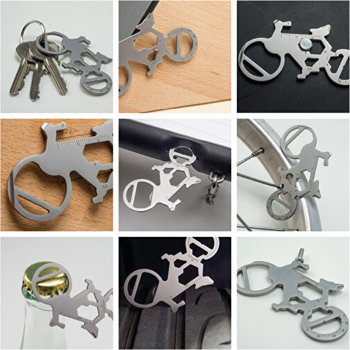 Set de cadeaux / articles cadeaux : ROMINOX® Key Tool Bicycle (19 functions) emballage à motif Sup, Image 4