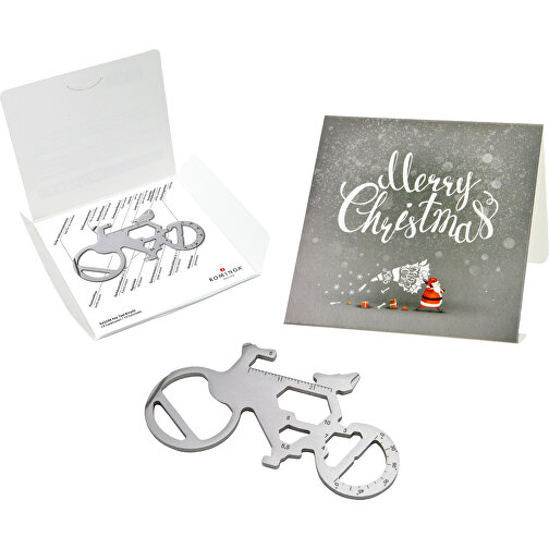 Set de cadeaux / articles cadeaux : ROMINOX® Key Tool Bicycle (19 functions) emballage à motif Mer, Image 1